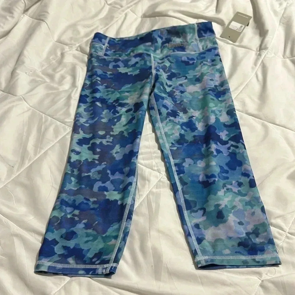 Bench Capri Legging blue camo size small